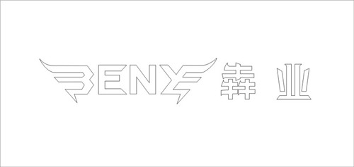 犇業(yè)logo水切割