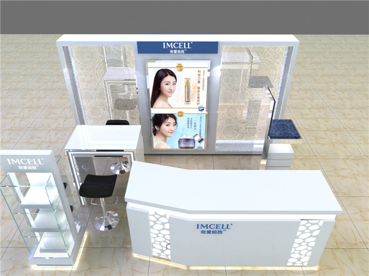 西安化妝品展柜
