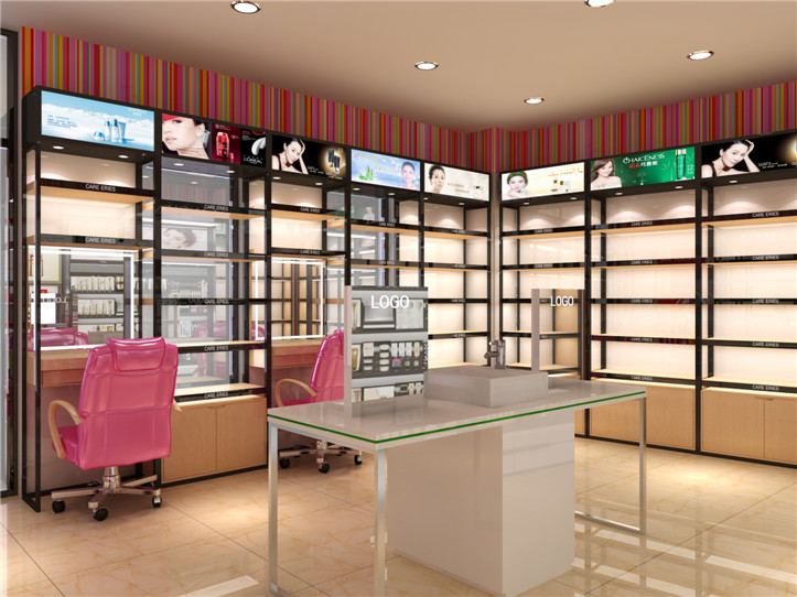 西安化妝品展柜